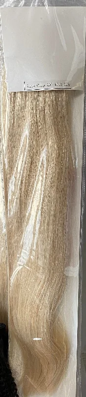 Clip - in hair extensions with a straight texture for a sleek and seamless blendRussian Blonde Clip-in Extensions 20” Clip - in hair extensions with a straight texture for a sleek and seamless blendRussian Blonde Clip-in Extensions 20”