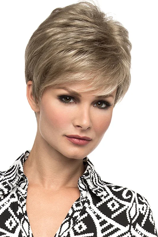 Wig with bangs for a Victorian - era styleSale - Envy Wigs - Jamie - Color: Medium Brown Wig with bangs for a Victorian - era styleSale - Envy Wigs - Jamie - Color: Medium Brown
