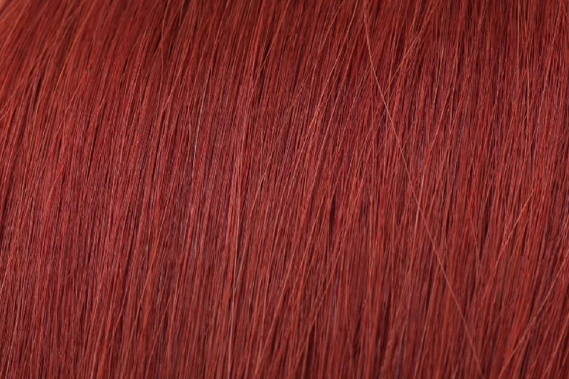Clip - in hair extensions with a pre - bleSeamless Clip-In Extension: Deep Auburn #135 Clip - in hair extensions with a pre - bleSeamless Clip-In Extension: Deep Auburn #135