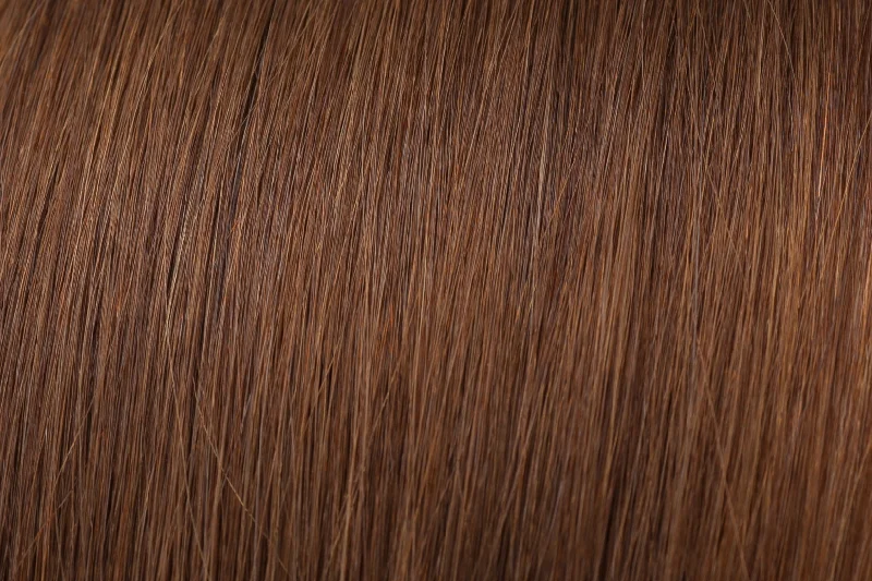 Clip - in hair extensions with a pre - bleSeamless Clip-In Extension: Lightest Brown #8 Clip - in hair extensions with a pre - bleSeamless Clip-In Extension: Lightest Brown #8