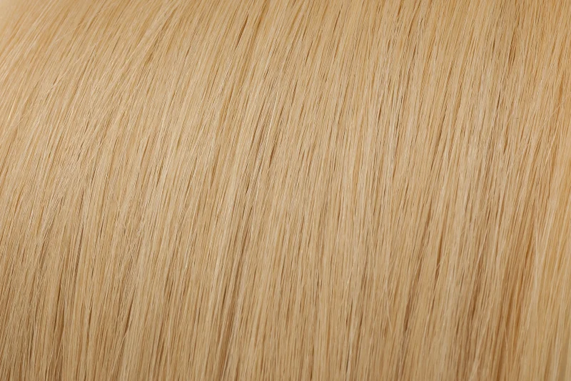 Clip - in hair extensions in a jet - black color for a classic and timeless appearanceSeamless Clip-In Extension: Light Golden Blonde #22 Clip - in hair extensions in a jet - black color for a classic and timeless appearanceSeamless Clip-In Extension: Light Golden Blonde #22
