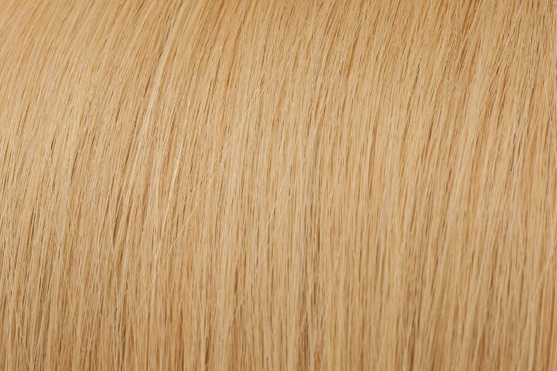 Synthetic clip - in hair extensions with a heat - resistant formula for easy stylingSeamless Clip-In Extension: Sandy Blonde #14 Synthetic clip - in hair extensions with a heat - resistant formula for easy stylingSeamless Clip-In Extension: Sandy Blonde #14