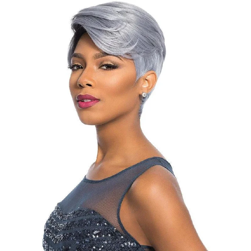 Lace - front short wig for a seamless and realistic hairlineSensationnel Instant Fashion Wig – Uma Lace - front short wig for a seamless and realistic hairlineSensationnel Instant Fashion Wig – Uma