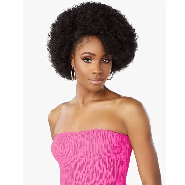 Half wig with a heat - resistant formula for easy styling at homeSensationnel Synthetic Half Wig Instant Weave Drawstring Cap - IWD 21 Half wig with a heat - resistant formula for easy styling at homeSensationnel Synthetic Half Wig Instant Weave Drawstring Cap - IWD 21