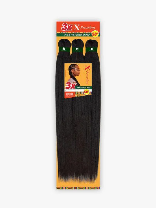 Sensationnel X-Pression 3X Pre-Stretched Braid 58"