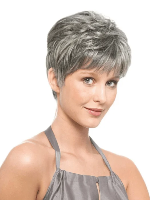 Wig pieces for a music festival lookShort layered Synthetic Toppers By imwigs®