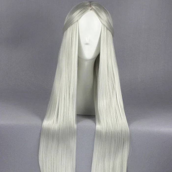 Adjustable - cap curly wig for a comfortable fitSilver Wig