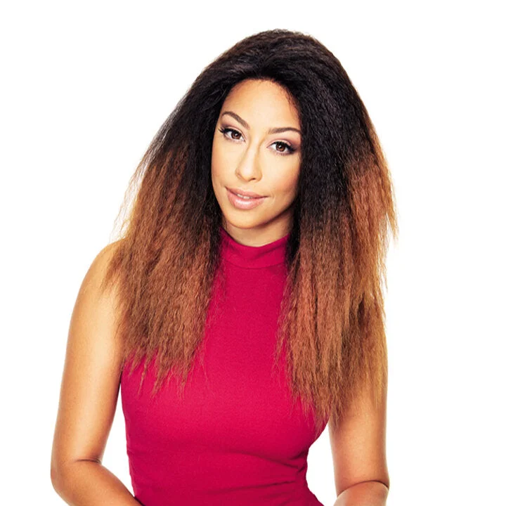 Curly wig with a honey - blonde color for a warm and sunny appearanceSleek Hair Fashion Idol 101 Lace Wig Abiola Curly wig with a honey - blonde color for a warm and sunny appearanceSleek Hair Fashion Idol 101 Lace Wig Abiola