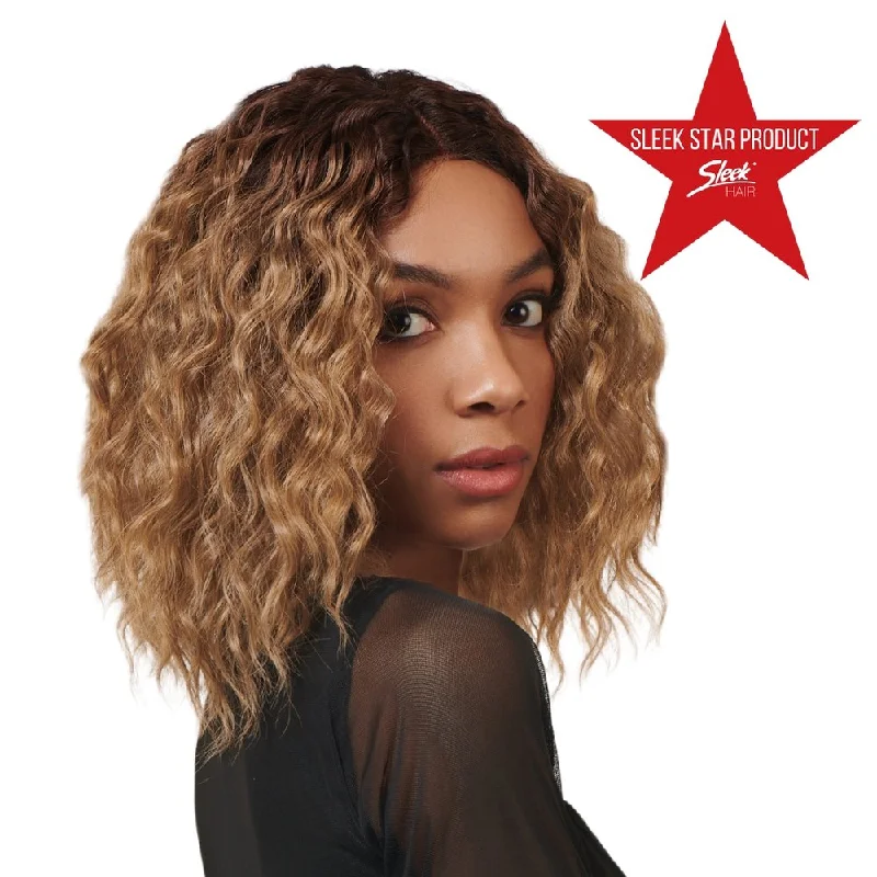 Curly wig with a side - swept bang for a sophisticated lookSleek Hair Spotlight Lace Parting Wig Piper Curly wig with a side - swept bang for a sophisticated lookSleek Hair Spotlight Lace Parting Wig Piper
