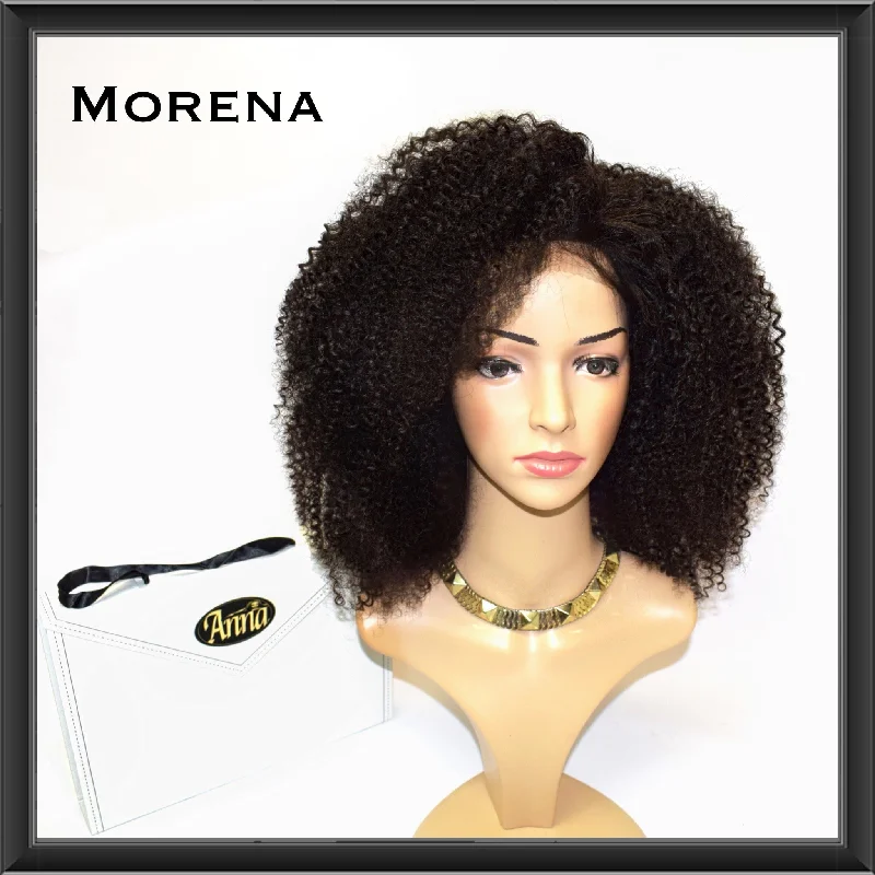 Adjustable - cap curly wig for a comfortable fitThe Morena Unit