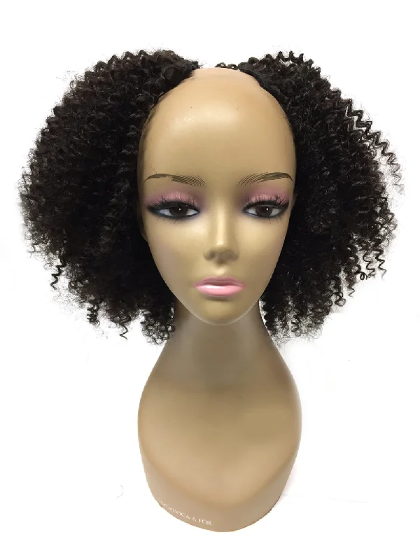 U - shaped wig for a night - out on the townU Part Tight Kinky Curly 18"
