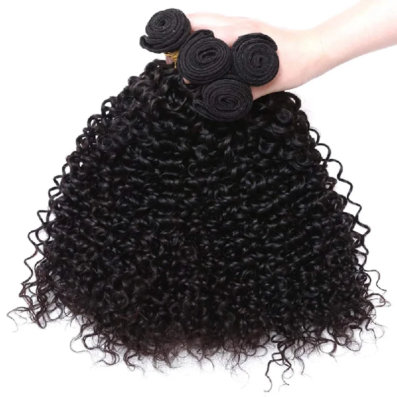 Wavy wig with a middle - part for a classic and elegant styleVirgin 12A Human Hair Kinky Curly Bundles 100% Unprocessed Wavy wig with a middle - part for a classic and elegant styleVirgin 12A Human Hair Kinky Curly Bundles 100% Unprocessed
