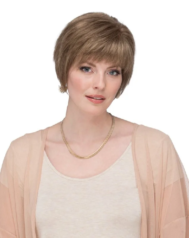Short wig with a gradient color for a modern and stylish appearanceVivid French 6 Topper by Estetica | Remy Human Hair Hair Short wig with a gradient color for a modern and stylish appearanceVivid French 6 Topper by Estetica | Remy Human Hair Hair
