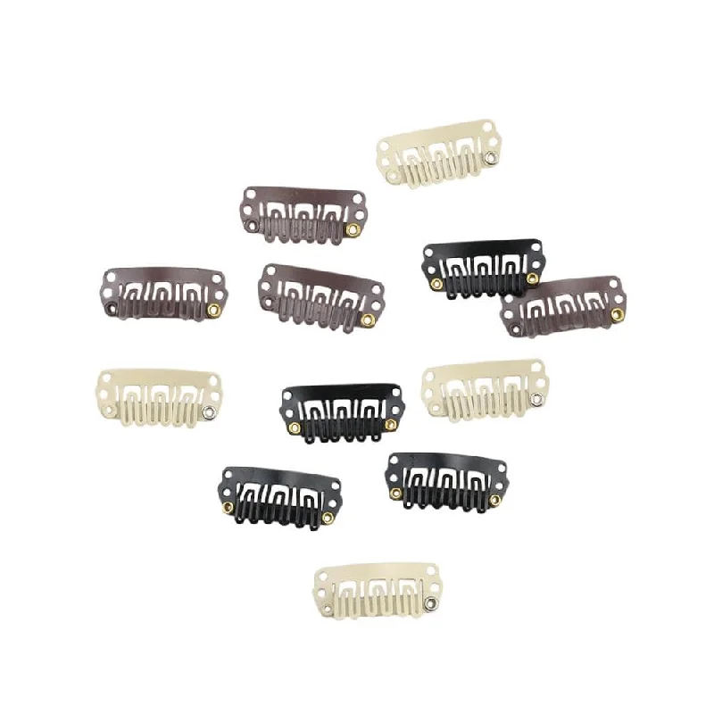 Clip - in hair extensions with a curly texture for a bold and stylish choiceYoungsee 6-Teeth U-Shape Snap Clips for Hair Extensions Clip - in hair extensions with a curly texture for a bold and stylish choiceYoungsee 6-Teeth U-Shape Snap Clips for Hair Extensions