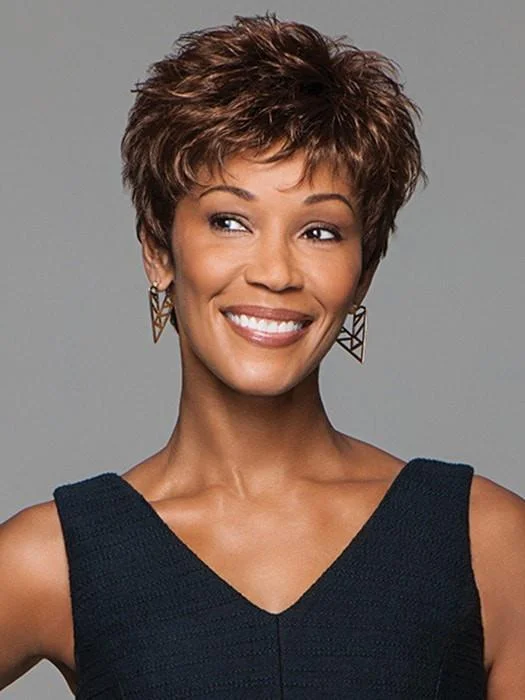 Synthetic short wig with a natural - looking shineZest | Synthetic Wig (Basic Cap)