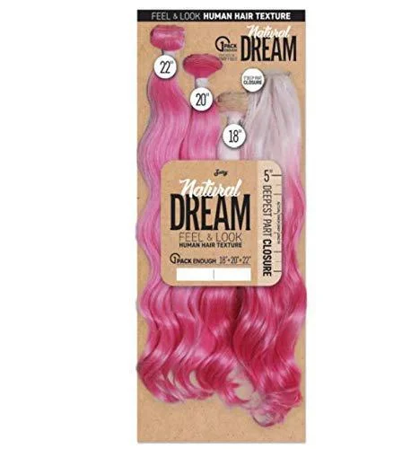 Clip - in hair extensions with a middle - part for a classic and elegant styleZury Natural Dream Multi Body Wave, 18" 20" 22" - Synthetic Bundles Clip - in hair extensions with a middle - part for a classic and elegant styleZury Natural Dream Multi Body Wave, 18" 20" 22" - Synthetic Bundles