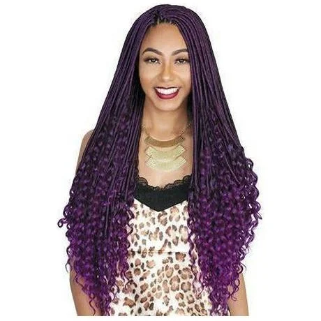 Zury Synthetic Goddess Braids – Deep Curl 26"