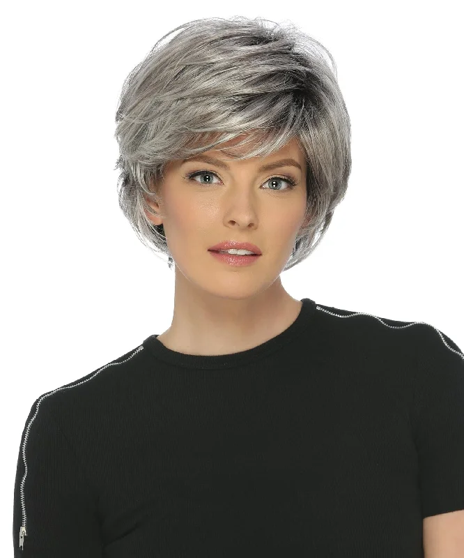 Layered wigs with a perm - like textureTrue Pure Stretch Cap Wig by Estetica