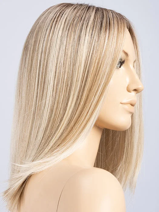 Pearl Blonde Rooted | Pearl Platinum & Dark Ash Blonde & Medium Honey Blonde Mix