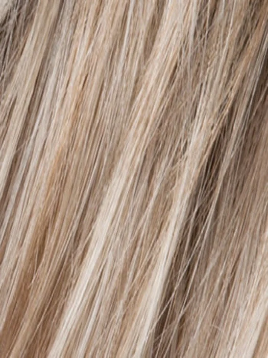 PEARL BLONDE ROOTED | Medium ash blonde base with Off-white "pearl" platinum highlights and dark ash blonde roots