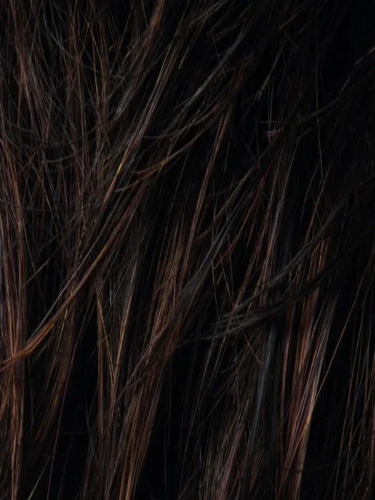 DARK-CHOCOLATE-R |  Dark Espresso brown mixed with dark auburn and darkest Brown