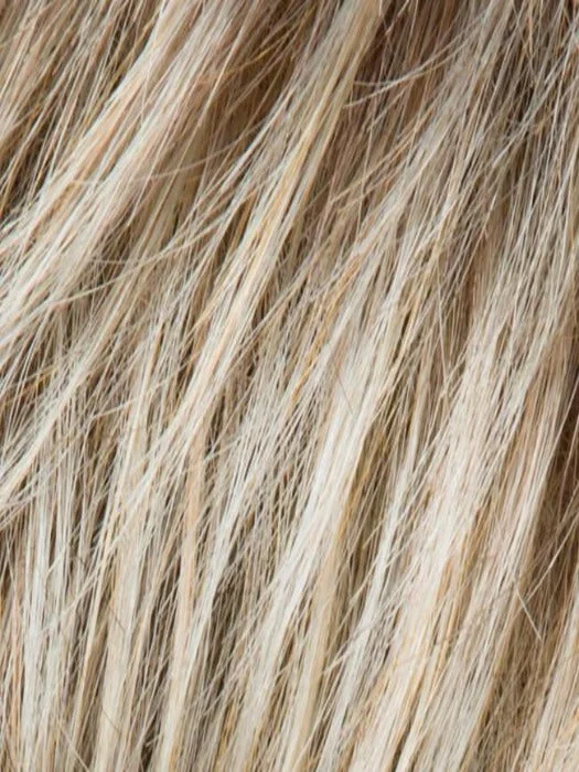 SANDY-BLONDE-R | Medium Honey Blonde, Light Ash Blonde, and Lightest Reddish Brown blend with Dark Roots