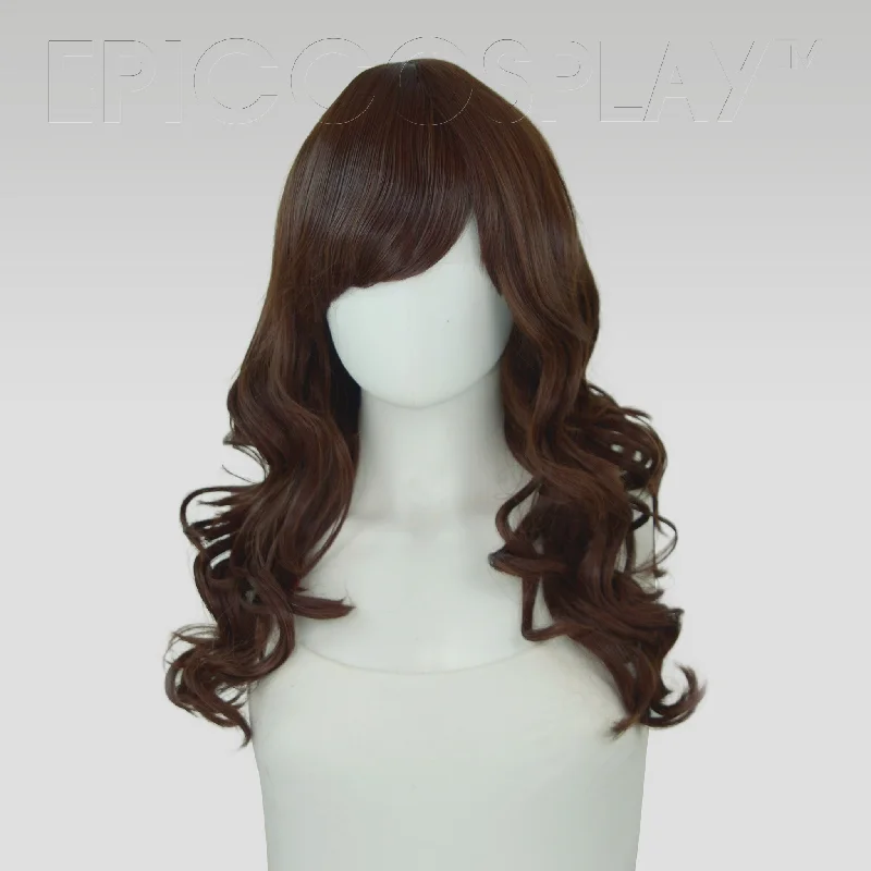 Medium - length wig with a wavy texture for a beachy and relaxed lookHestia - Medium Brown Medium - length wig with a wavy texture for a beachy and relaxed lookHestia - Medium Brown