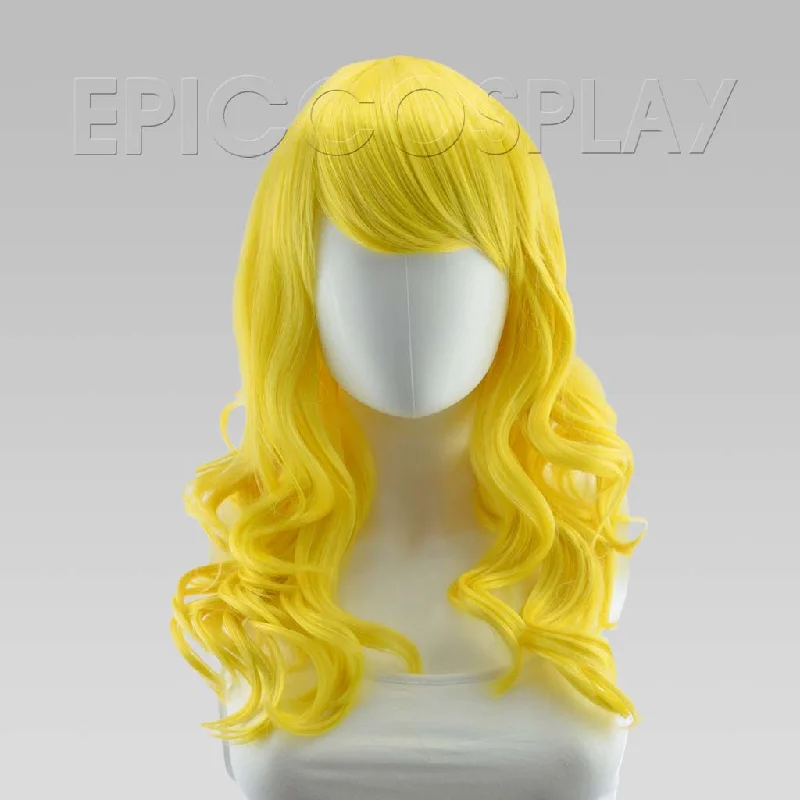 Medium - length wig with a pre - plucked hairline for a more natural lookHestia - Rich Butterscotch Blonde Medium - length wig with a pre - plucked hairline for a more natural lookHestia - Rich Butterscotch Blonde