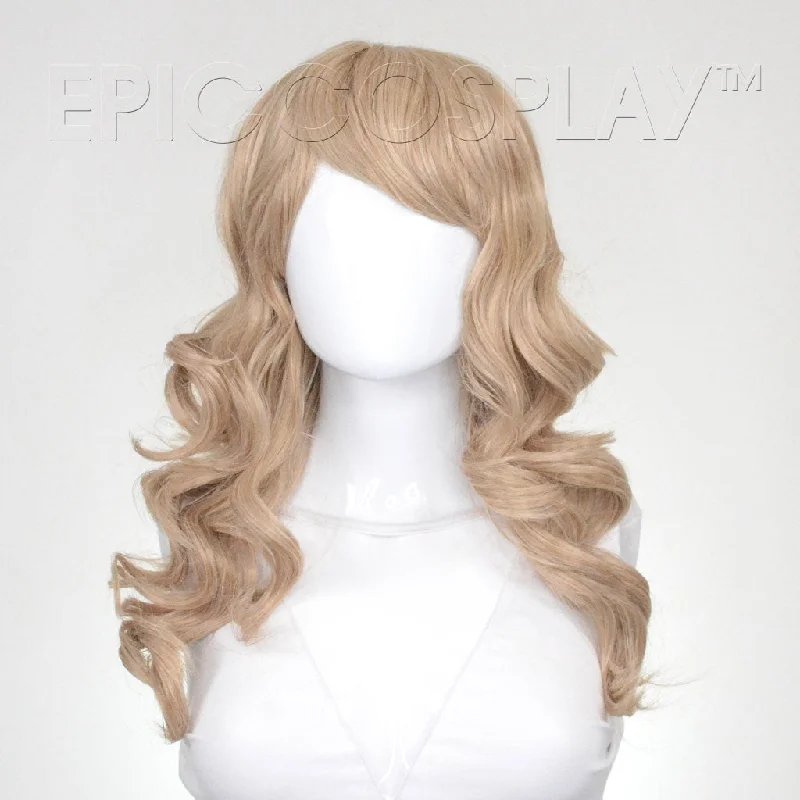 Medium - length wig with a pre - bleached knot for a natural - looking scalpHestia - Strawberry Blonde Medium - length wig with a pre - bleached knot for a natural - looking scalpHestia - Strawberry Blonde
