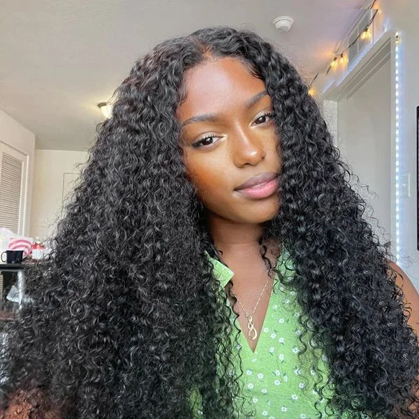 Lolly Kinky Curly Wear Go Wigs Glueless Pre Plucked 13x4 HD Lace Front Wig Tiny Knots Human Hair Wigs Lolly Kinky Curly Wear Go Wigs Glueless Pre Plucked 13x4 HD Lace Front Wig Tiny Knots Human Hair Wigs