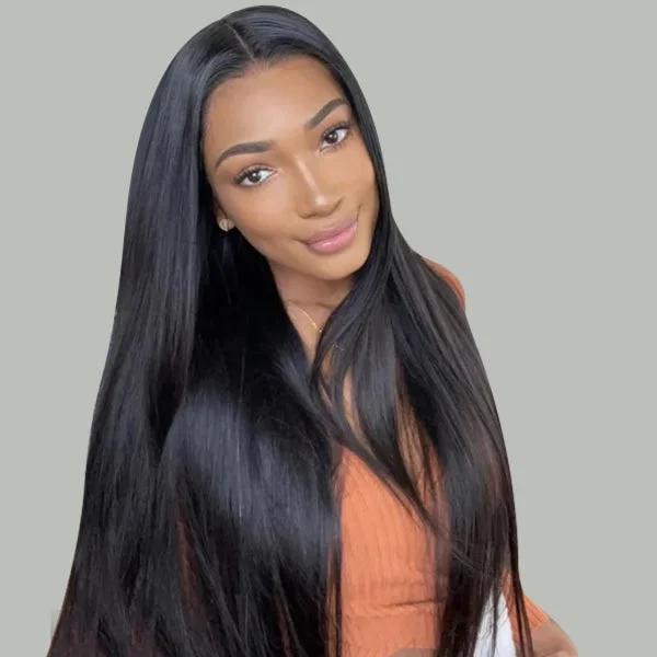 Lolly Straight Wear Go Glueless Human Hair Wigs C Shape Ear Tab Wigs 4x4 5x5 Pre cut HD Lace Wigs Lolly Straight Wear Go Glueless Human Hair Wigs C Shape Ear Tab Wigs 4x4 5x5 Pre cut HD Lace Wigs