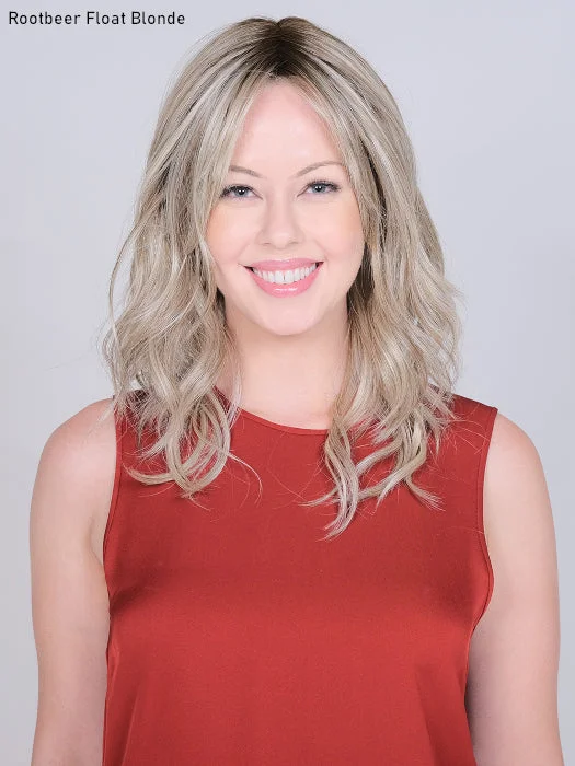 Medium - length wig with a pre - plucked hairline for a more natural lookPeerless 18" Wig by Belle Tress | Heat Friendly Synthetic Medium - length wig with a pre - plucked hairline for a more natural lookPeerless 18" Wig by Belle Tress | Heat Friendly Synthetic