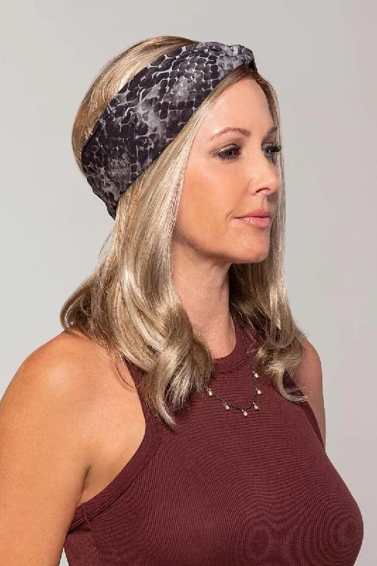 Layered wigs with a monofilament top for a realistic partSoftie Accent by Jon Renau