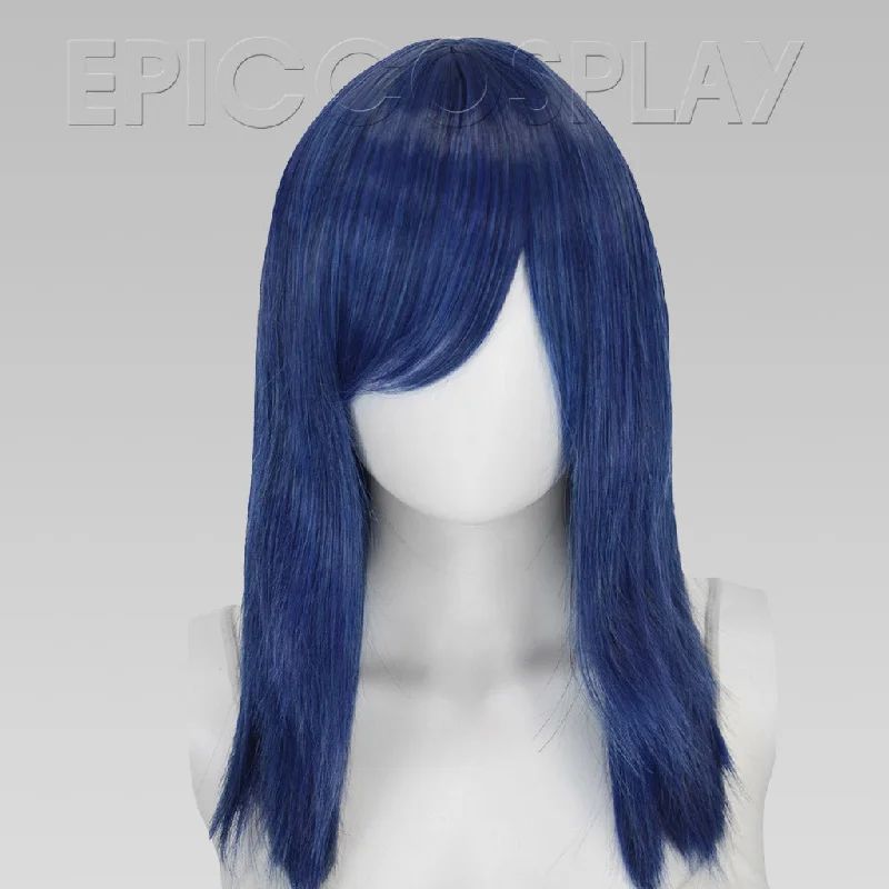 Medium - length wig with a straight texture for a sleek and modern lookTheia - Shadow Blue Wig Medium - length wig with a straight texture for a sleek and modern lookTheia - Shadow Blue Wig