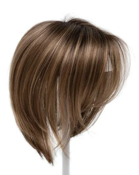 Medium - length wig with a wavy texture for a beachy and relaxed lookBob Topper by Envy | Synthetic Hair Medium - length wig with a wavy texture for a beachy and relaxed lookBob Topper by Envy | Synthetic Hair