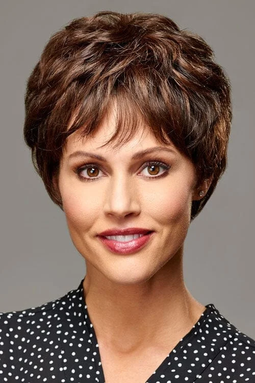 Layered wigs for a fitness or workout sessionTrish by Naturally Yours Professional by Henry Margu - Final Sale: No Refunds or Exchanges Layered wigs for a fitness or workout sessionTrish by Naturally Yours Professional by Henry Margu - Final Sale: No Refunds or Exchanges