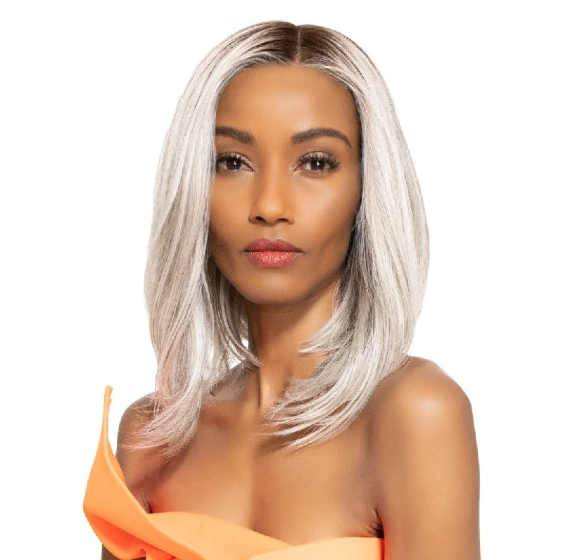 Layered wigs with a heat - activated color - change featureUndercut Bob Heat Friendly Wig by TressAllure | Lace Front | Mono Top Layered wigs with a heat - activated color - change featureUndercut Bob Heat Friendly Wig by TressAllure | Lace Front | Mono Top