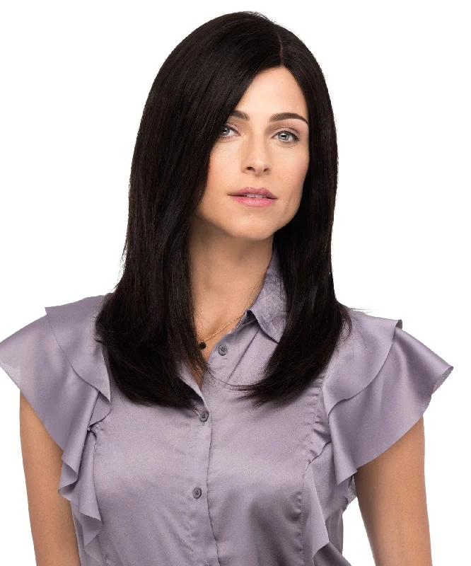 Layered wigs with a two - toned color combinationVenus Remi Human Hair Wig by Estetica Layered wigs with a two - toned color combinationVenus Remi Human Hair Wig by Estetica